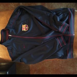 EUC Nike Men's FC Barcelona Full Zip Sz L